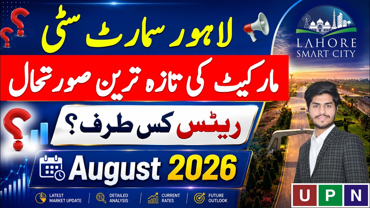 Lahore Smart City | Latest Market Update | Current Rates Update | Development Update | August 2026