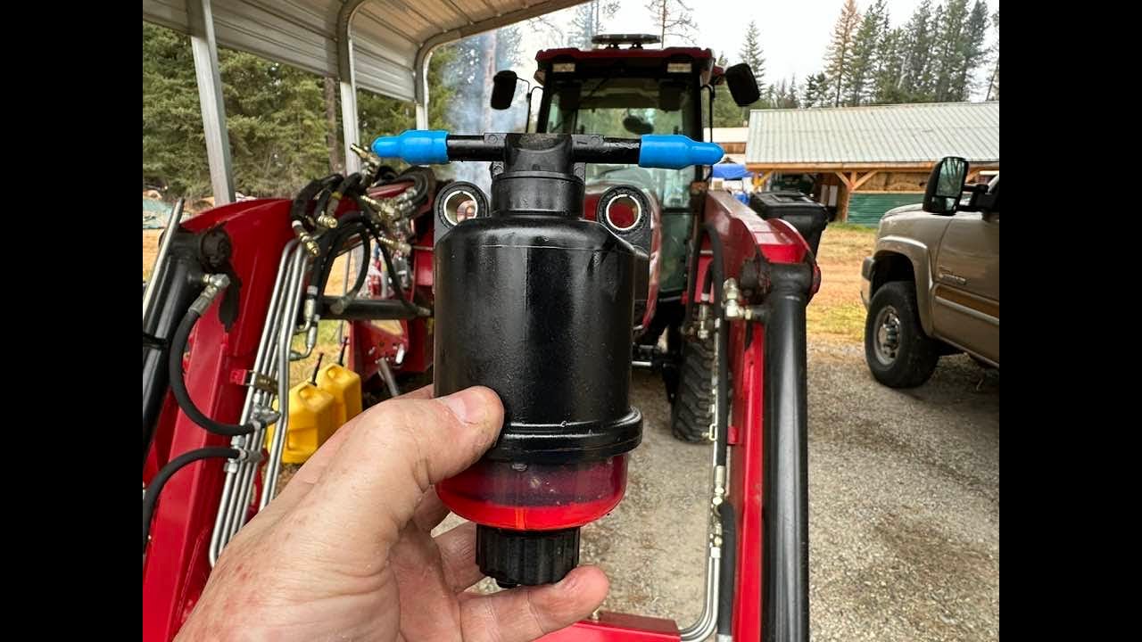 #29 Replace fuel filter/water separator on a TYM T474