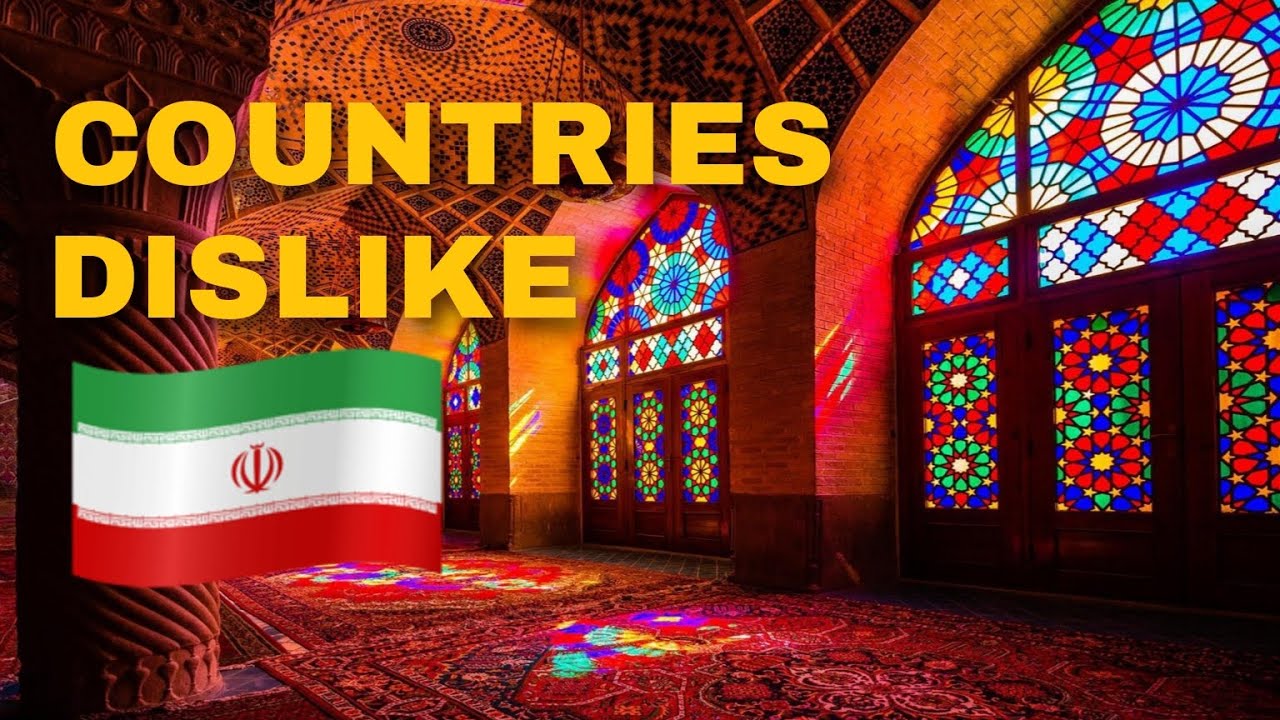🇮🇷 Top 10 Countries that Hate 😠 Iran | Includes Israel America & Denmark | Yellowstats 🇮🇷