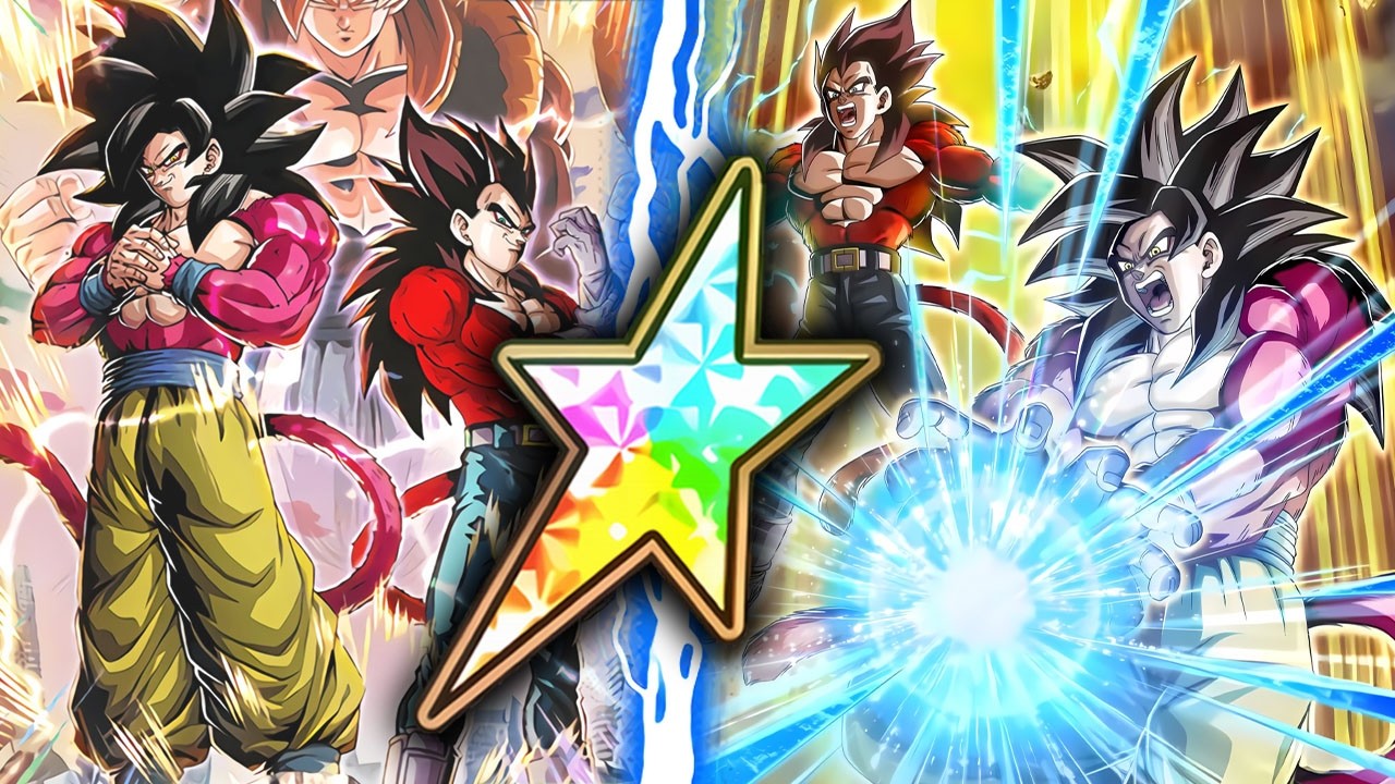 100% INT + PHY LR SSJ4 GOKU & SSJ4 VEGETA ROTATION! Dragon Ball Z Dokkan Battle