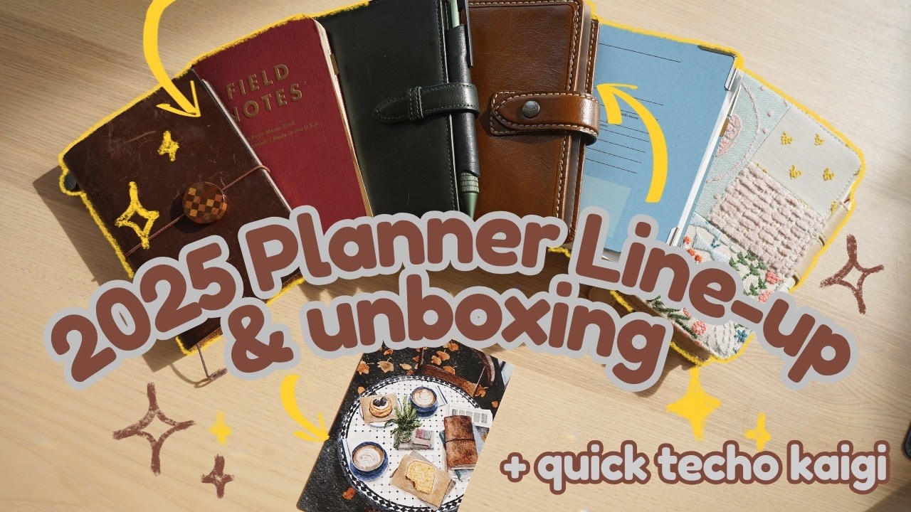 2025 Planner line-up! (ditching rings) | Planner Chat 010