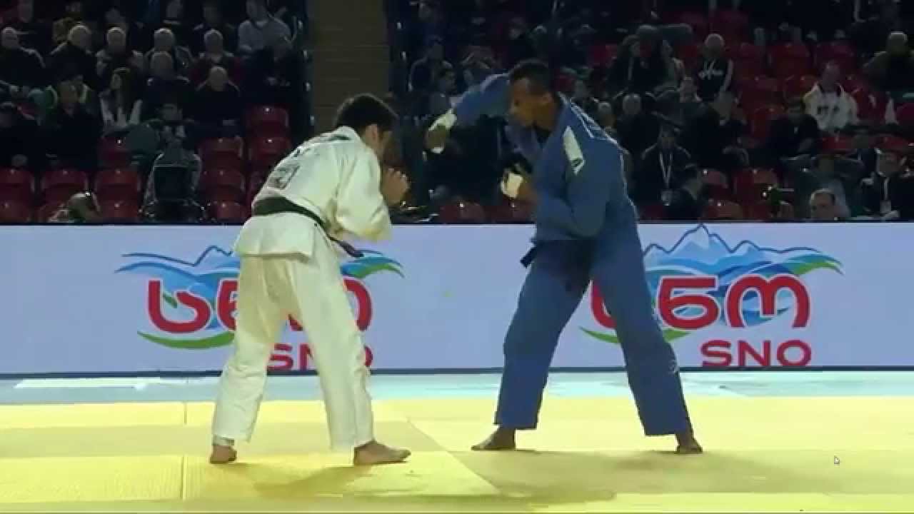 Judo Grand Prix Tbilisi 2015. 60kg-Yeldos Smetov(KAZ)-Majrashi Eisa(KSA)