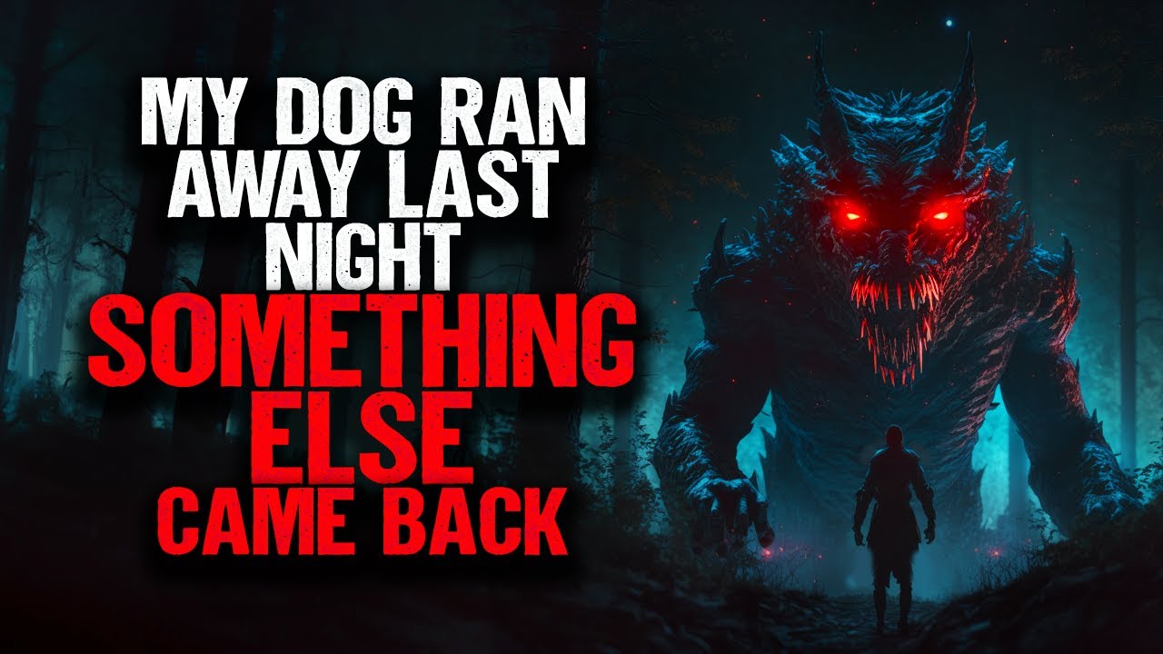 My Dog Ran Away Last Night. SOMETHING ELSE Came Back.