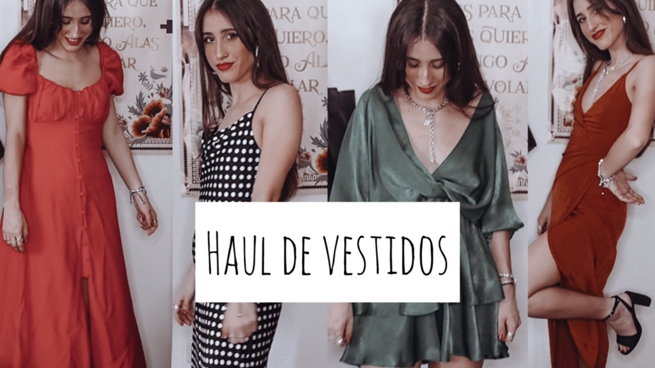 TRY ON HAUL VESTIDOS ✨ ZARA, BERSHKA... Temporada de verano || @havelovefforme