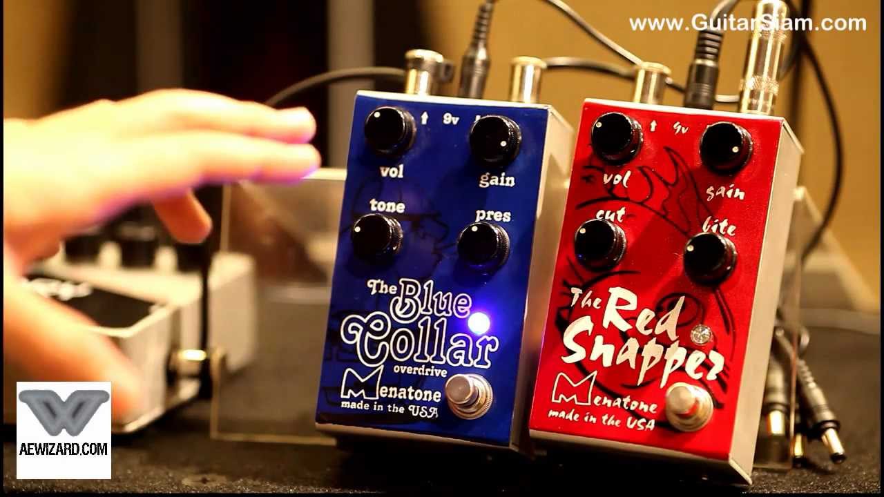 Blue Collar & Red Snapper Guitar Effect Pedal