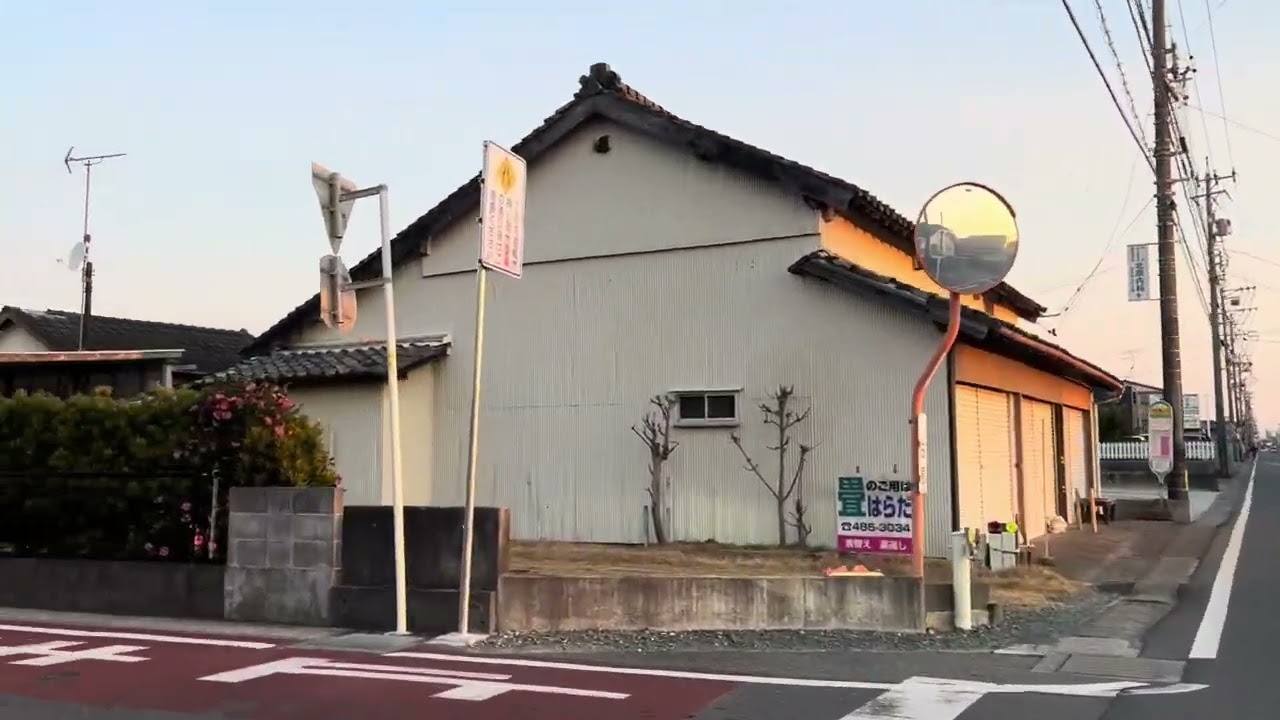 Enjoy the driving in Japan! Local street scenes of Japan! Enjoy the Japanese atmosphere