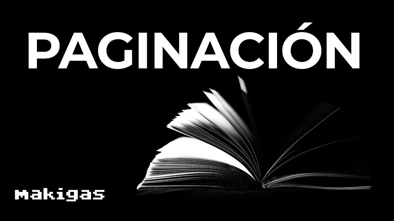 2 formas de paginar en backend