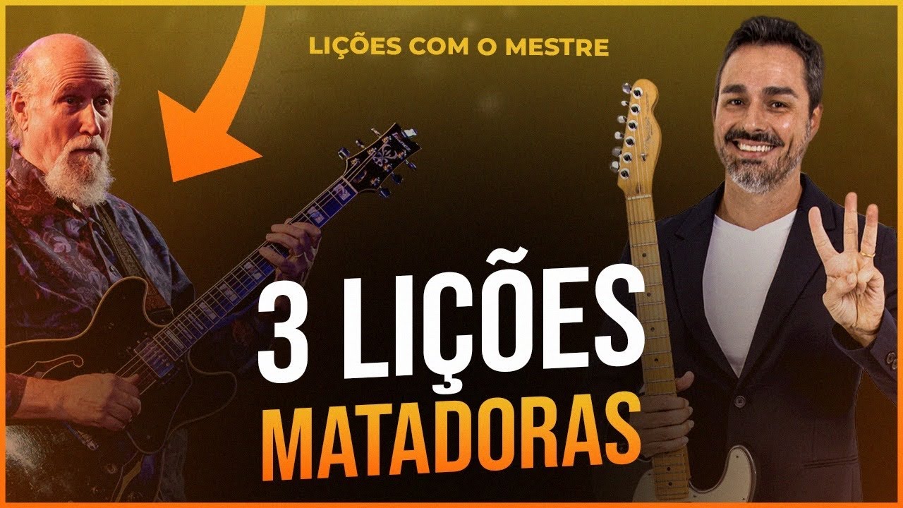 3 GRANDES LIÇÕES COM JOHN SCOFIELD.