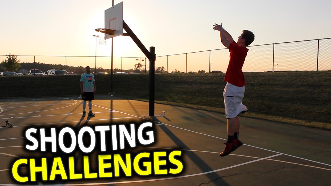 BASKETBALL SHOOTING CHALLENGES!!