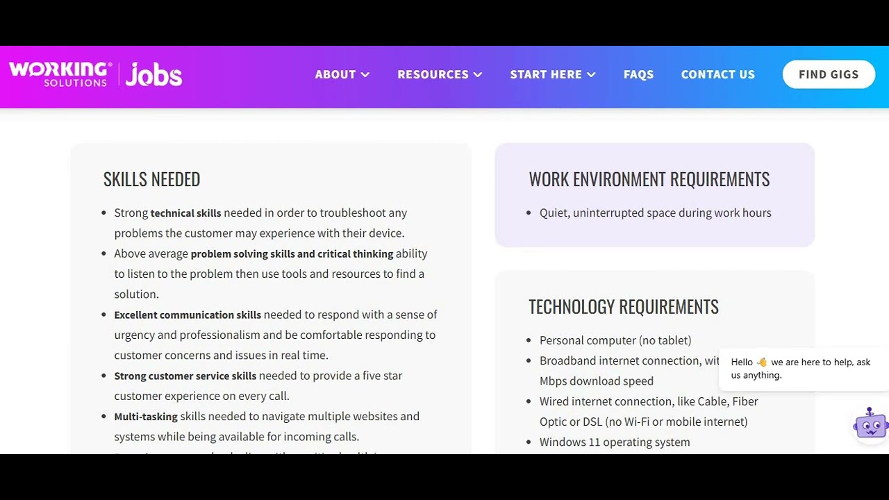 Healthcare Tech Support Rep Working Solutions