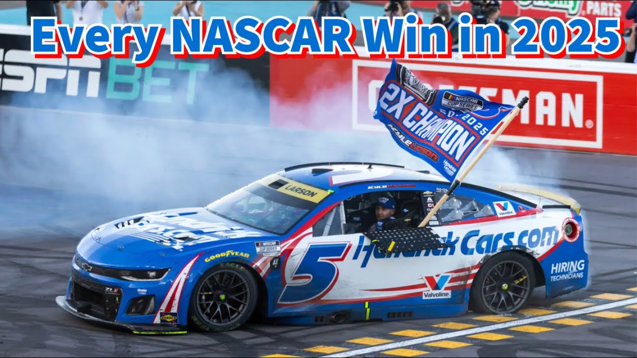 Every NASCAR Win in 2025