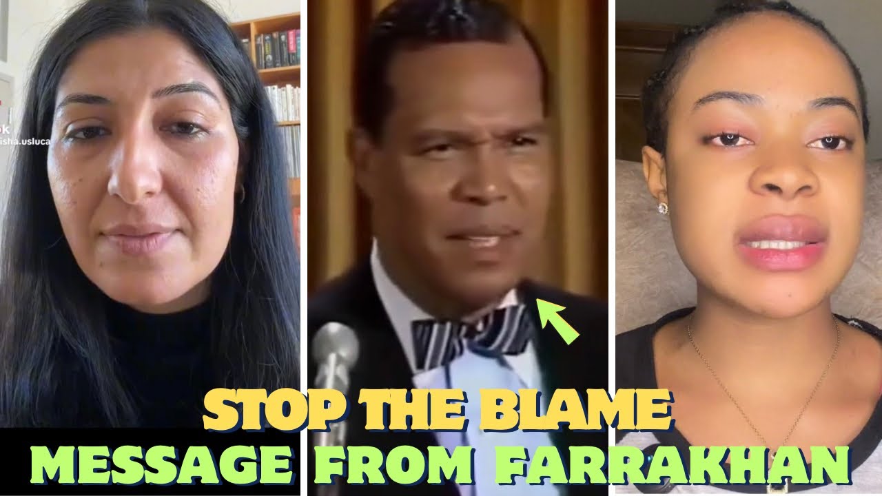 Louis Farrakhan RESPONDS  to Somali Blame Debate To Black Americans. 