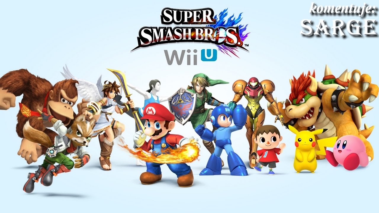 Super Smash Bros. for Wii U (Wii U gameplay) - Bijatyka w uniwersum Nintendo | 60 fps