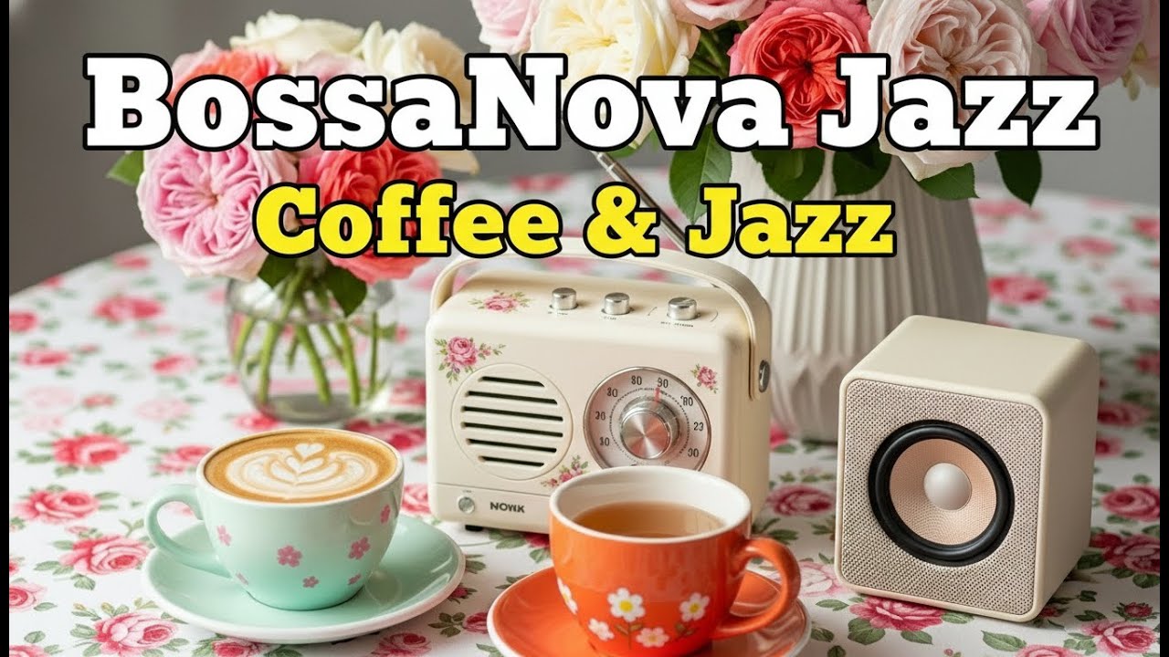 Work & Focus with Bossa Nova Jazz – Relaxing Coffeehouse Background and Study Music for Focus