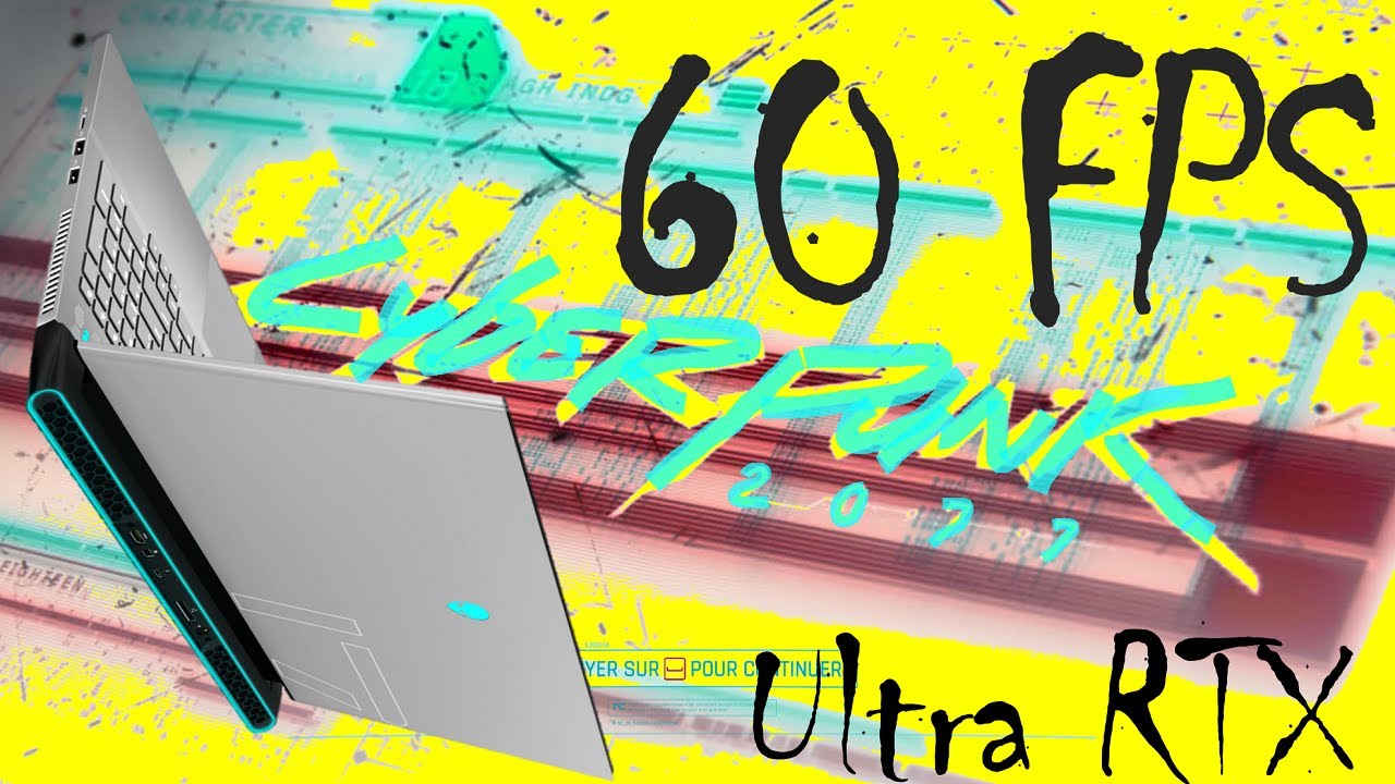 Alienware M17 R3(i7,2070S, 1080p): Cyberpunk 2077 60 FPS Ultra RTX Settings