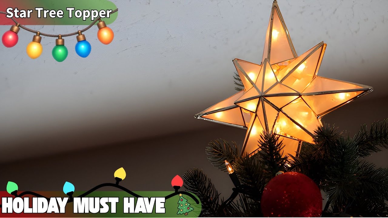 Holiday Must Have! Kurt S. Adler Star Tree Topper