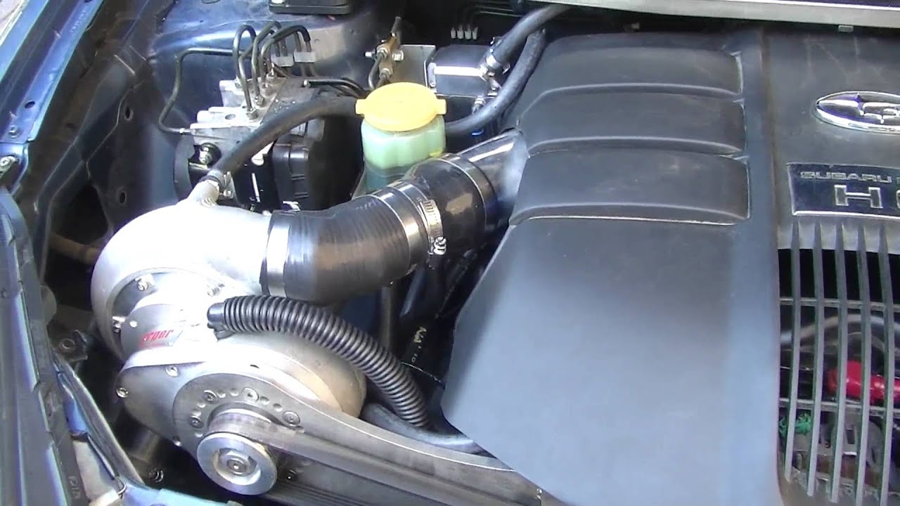 Subaru Tribeca 3.0H6 supercharged walkaround.MTS