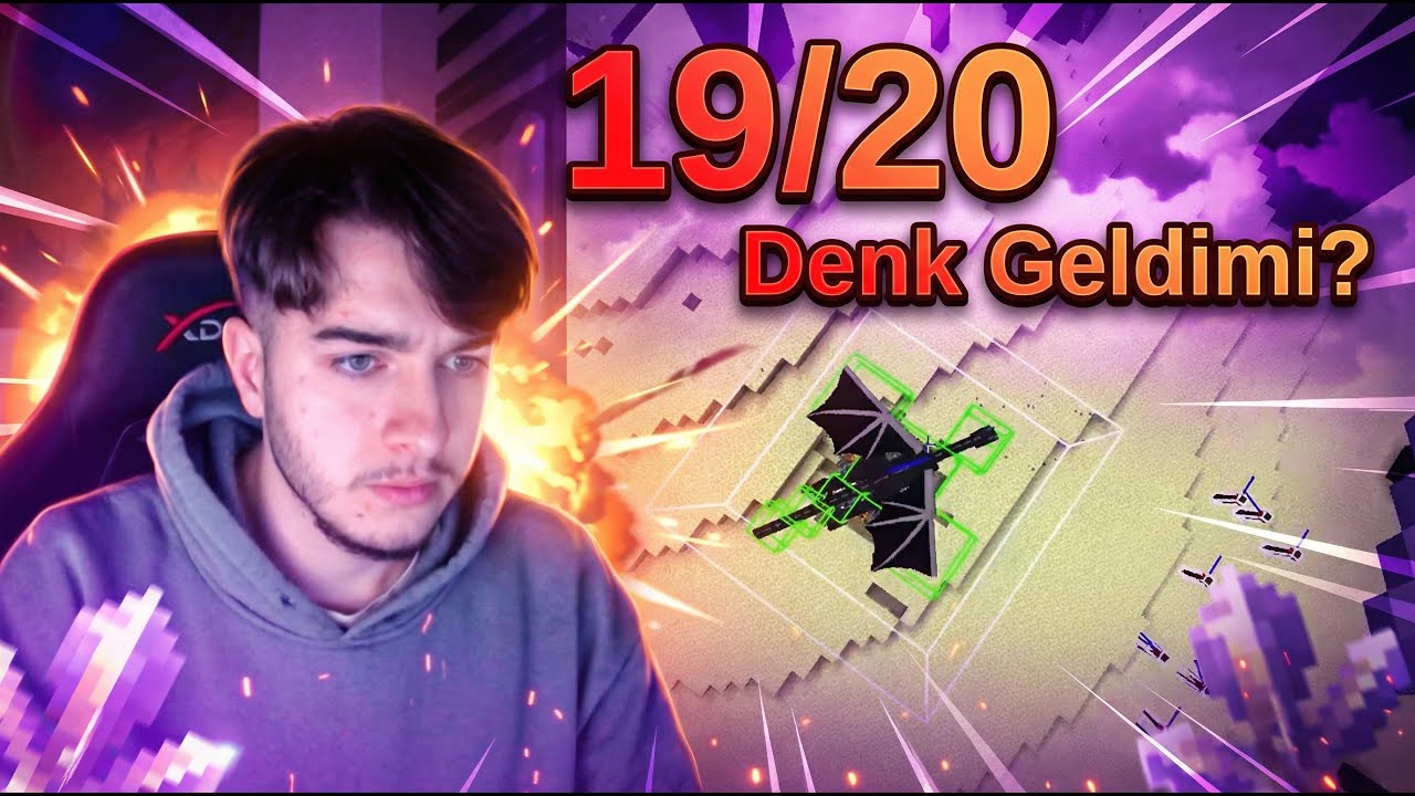 Minecraft HardCore'da 20 Kere Ender Dragon Kestim!!