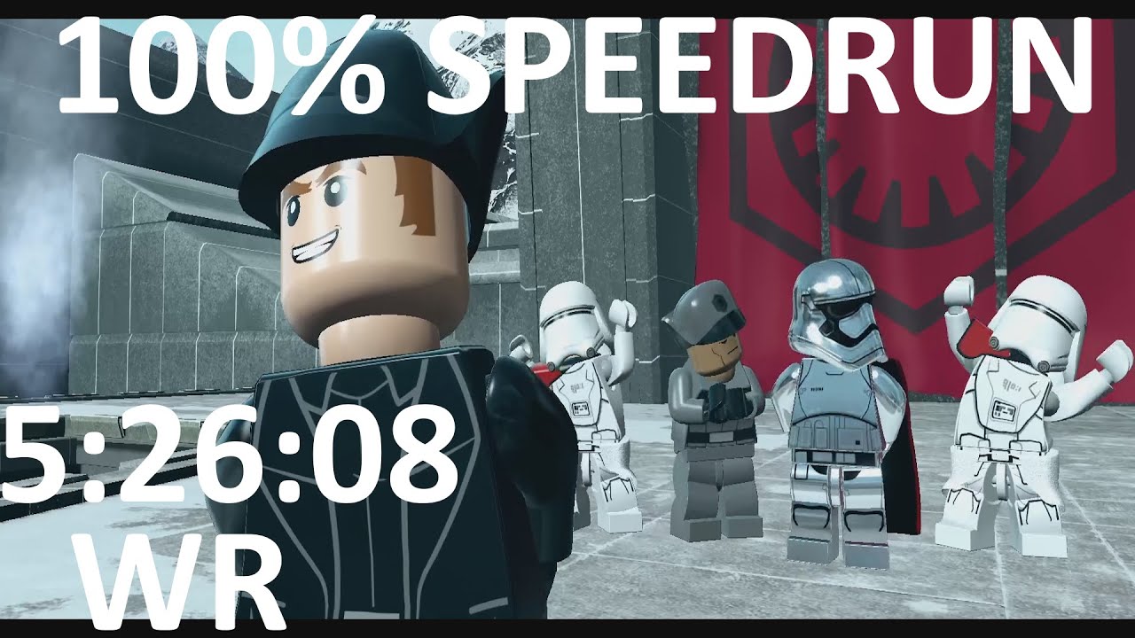 [WR] LEGO Star Wars: The Force Awakens 100% Speedrun in 5:26:08