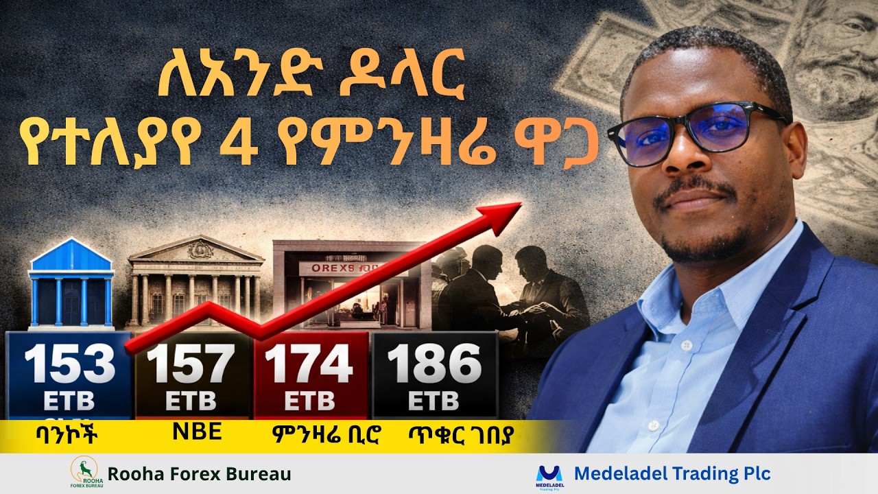 በኢትዮጵያ ለአንድ ዶላር 4 የተለያየ የምንዛሬ ዋጋ! የ 12 ብር፤ የ 21 ብር እና የ 33 ብር ልዩነት! የብሔራዊ ባንክ ስትራቴጂ እና ጭንቀት!