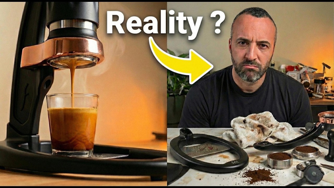 4 Weeks With a Manual Espresso Machine:  Amazing… or a Real Nightmare? Flair Pro 3 Review