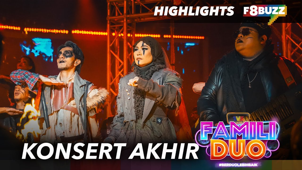 Famili Duo 4 Minggu 8 Akhir • Highlights Persembahan, Komen Juri & Keputusan