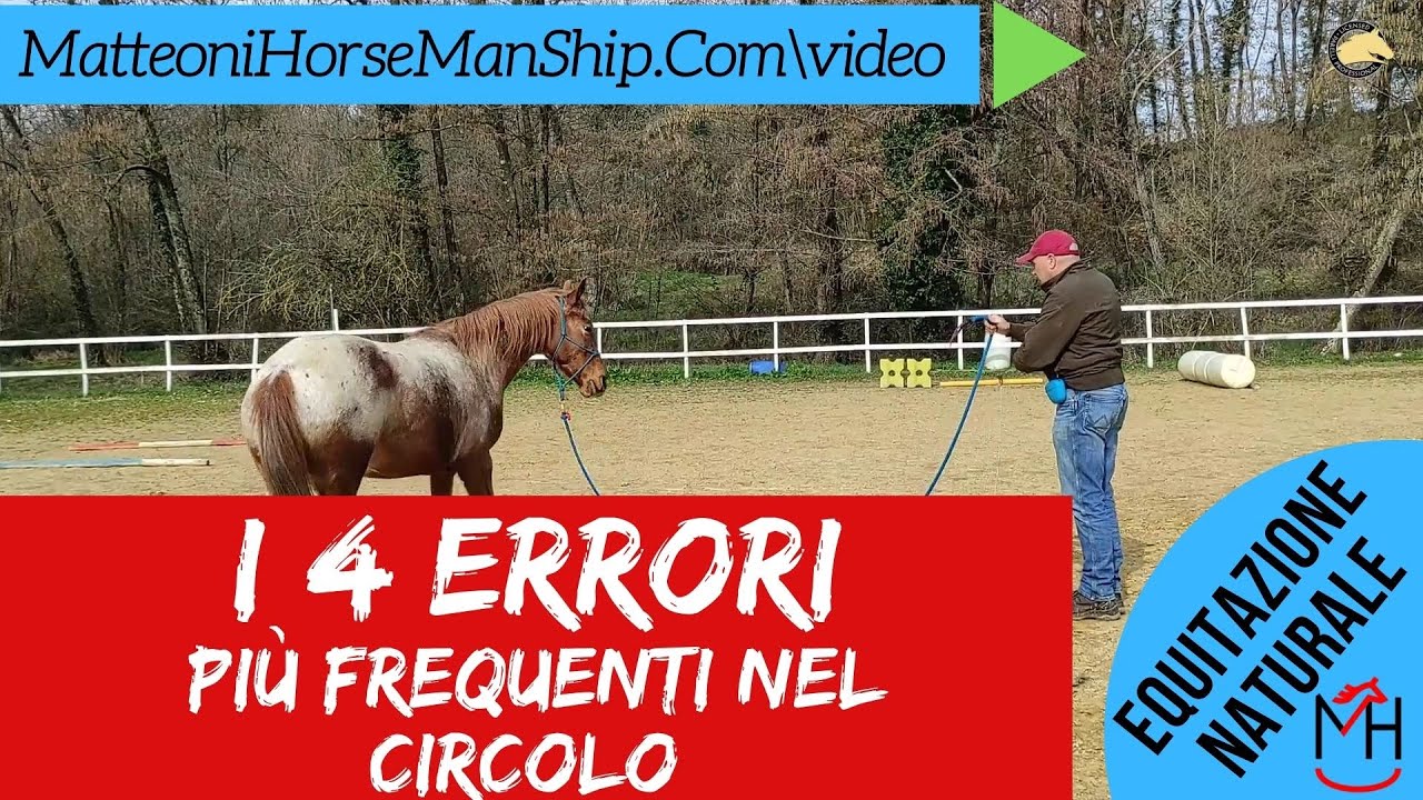 I 4 errori più comuni e frequenti nel gioco del circolo
