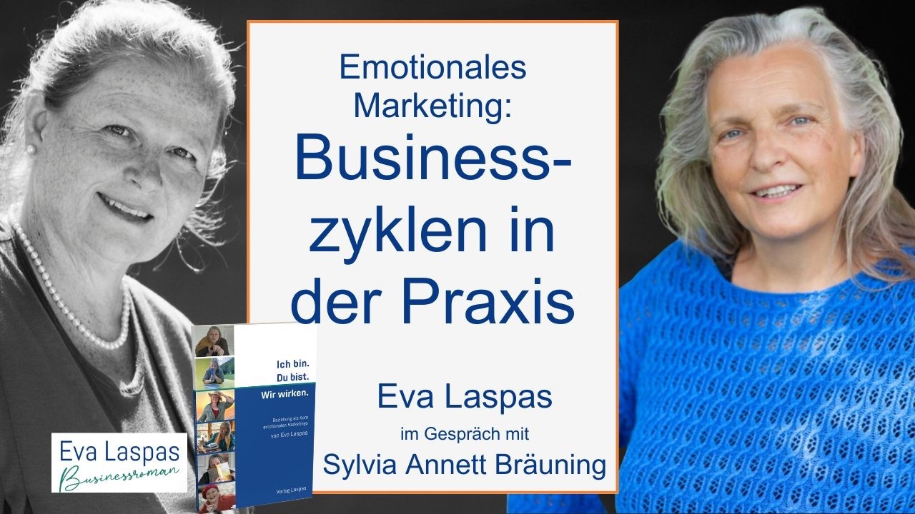 Emotionales Marketing - Businesszyklen in der Praxis. Eva Laspas spricht mit Sylvia Annett Bräuning