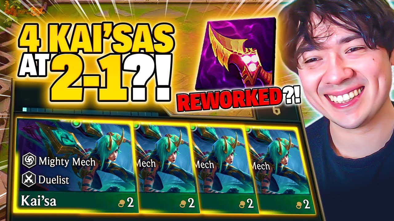 I Had 4 Kai'sas At 2-1 So I Decided To Test This NEW ITEM Tech! I Set 15 TFT