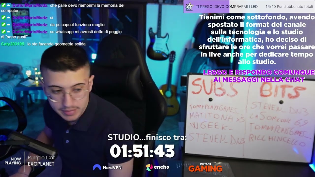 [VOD DEL 4/20 (nice)] TIENIMI COME SOTTOFONDO | LIVE STUDIO📚💎