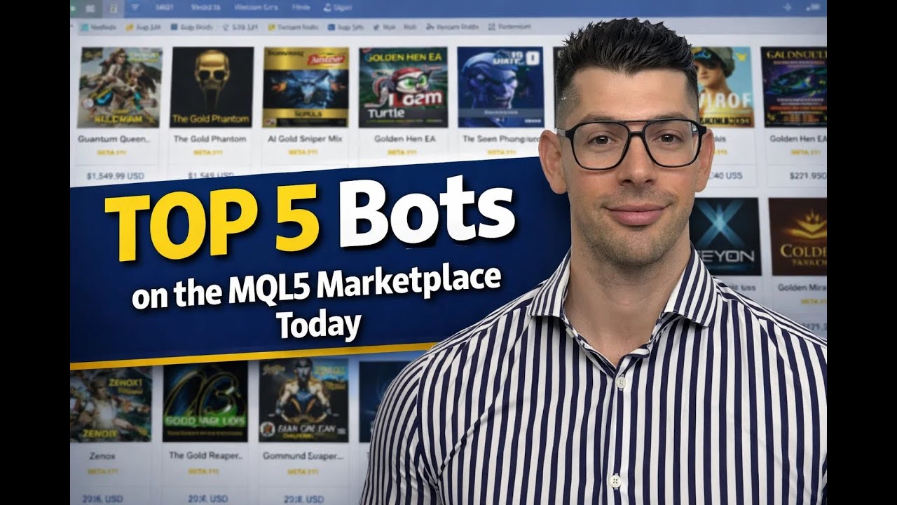 TOP 5 Bots on the MQL5 Market Today (After Reviewing 200+ Bots)
