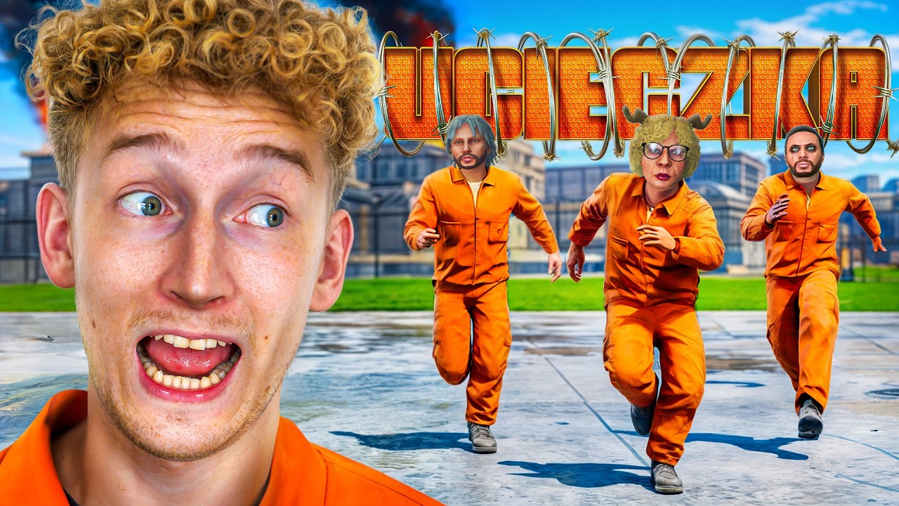 GTA V UCIECZKA #1 - LEGENDARNE TRIO WRACA! 🔒