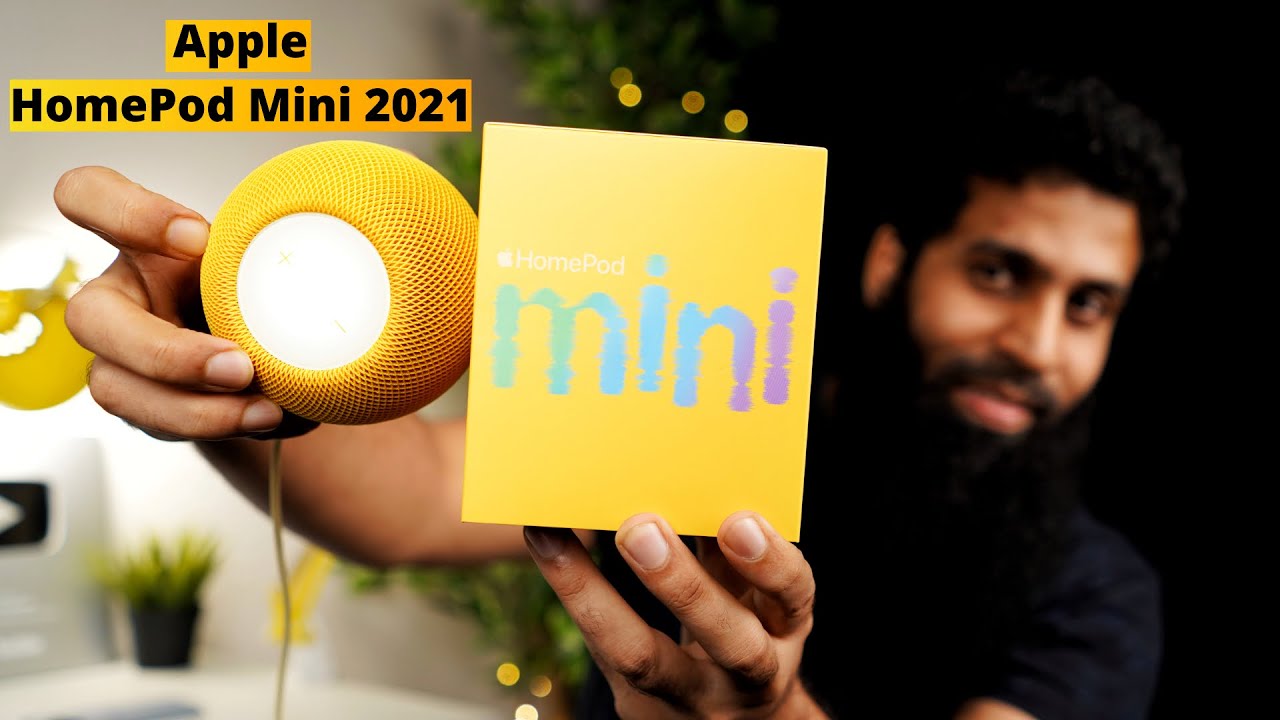 Apple HomePod Mini 2021 Yellow Review in Hindi