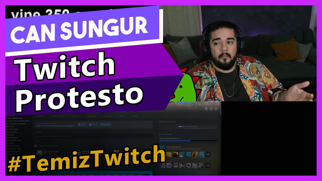 Can Sungur - Twitch Protestoları | #TemizTwitch