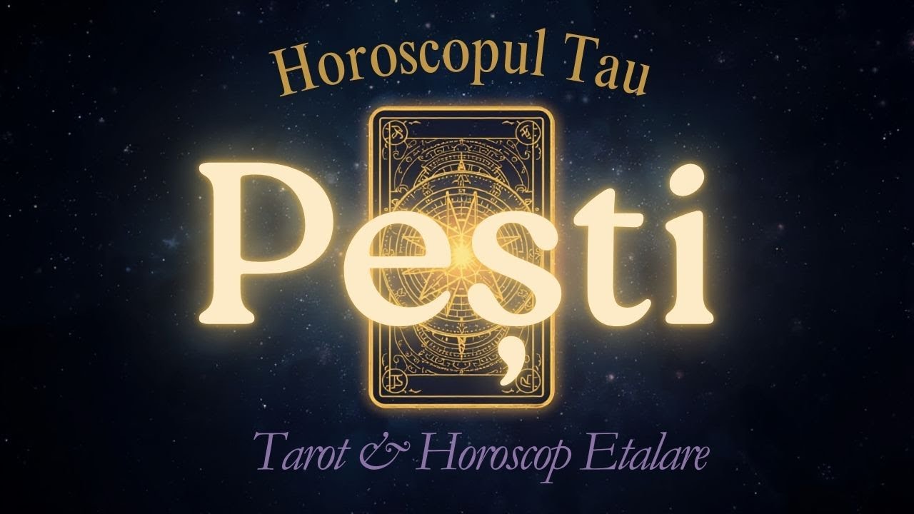 PEȘTI ♓️ — Atenție la o persoană nesinceră, dar și la una sinceră, cu adevărat potențială.
