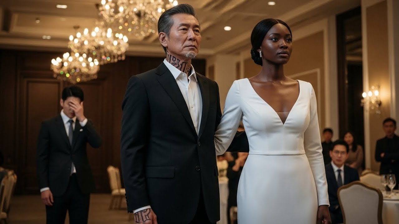 A Black Woman Was Rejected by Her Fiancé and Married His Korean Mafia Boss Father. That night….
