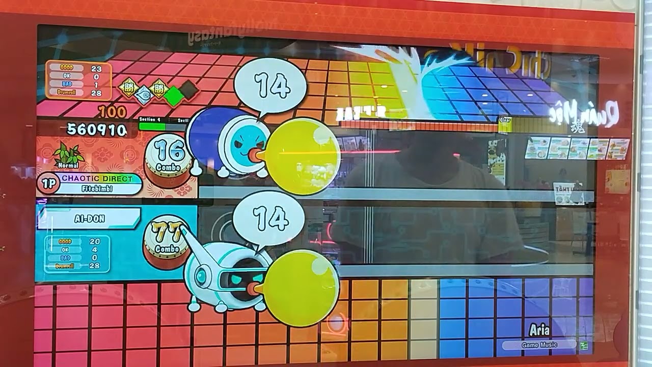 Taiko no Tatsujin(太鼓の達人)-Aria Normal(AI Battle)