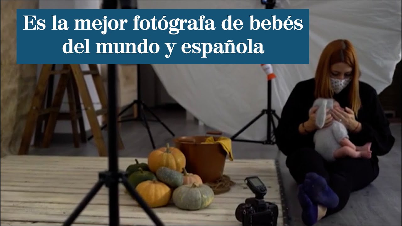 Es la mejor fotógrafa de bebés del mundo y española