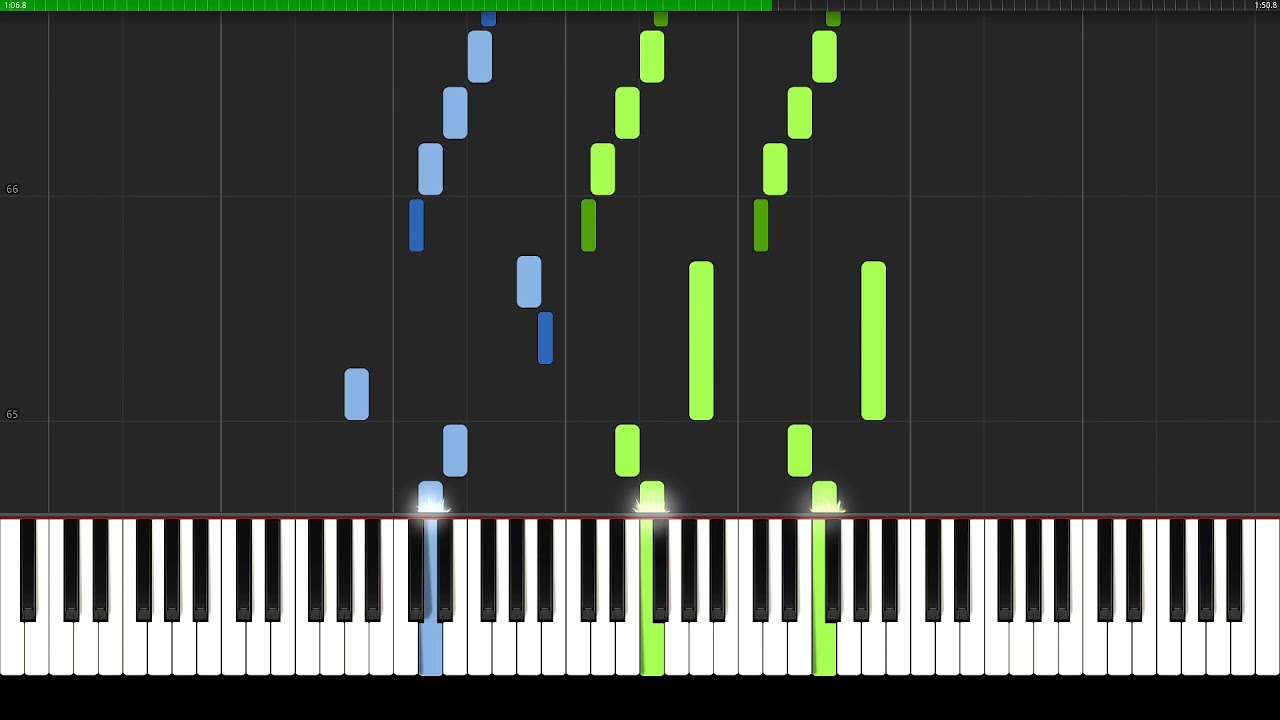 Caprice No. 24 Paganini | Piano Arrangement | Piano Tutorial | Synthesia