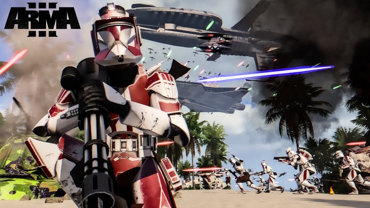 ARMA 3 is the Greatest STAR WARS CLONE WARS Game | 1st CEU ARC Star Wars Arma 3