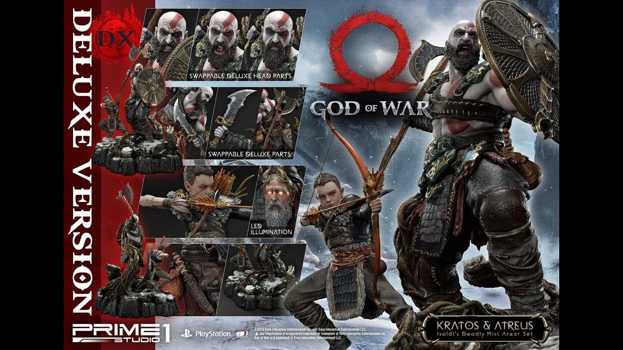 God of War Kratos & Atreus Prime 1 Statue Pre Order