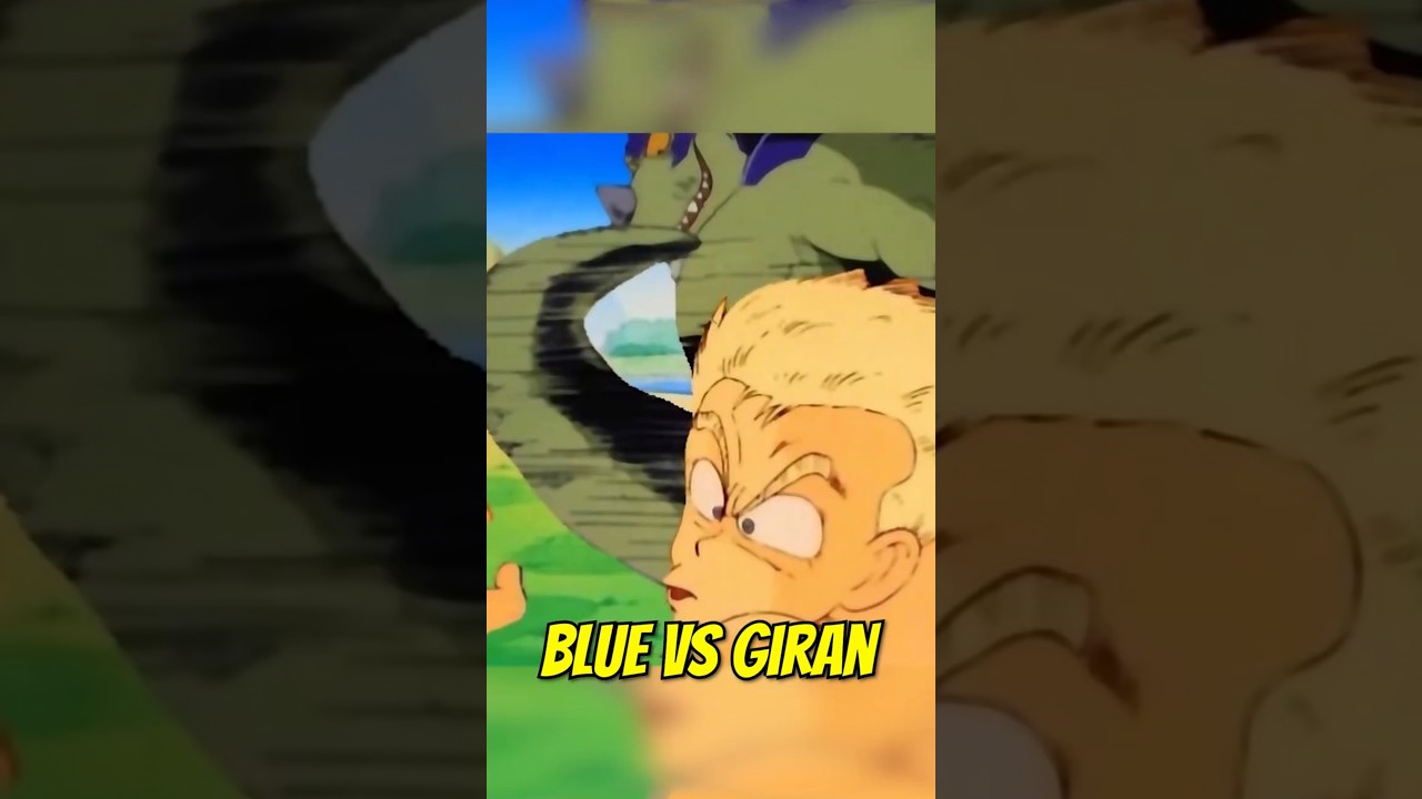 General Blue VS Giran #dragonball #dbz #dbsuper #shorts