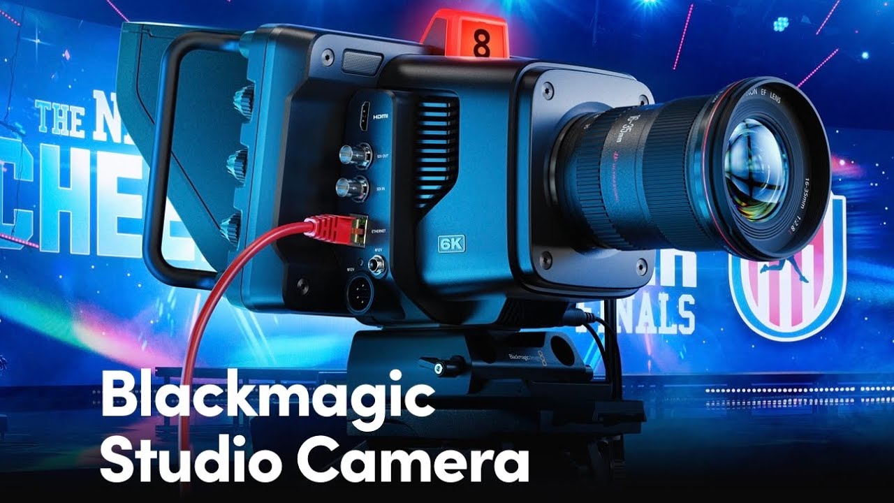 The Blackmagic Studio Camera 6K Pro Is out! What You Need To Know!