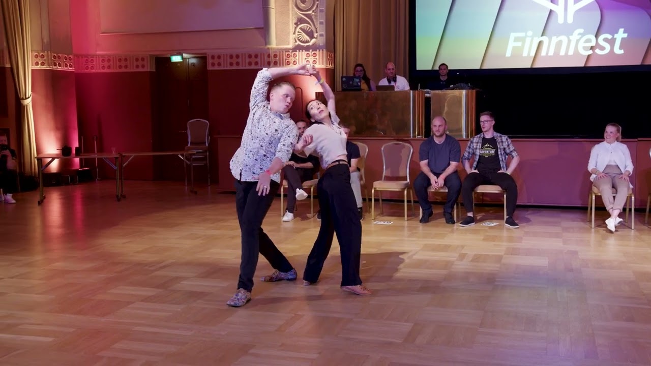 Tuomas Sillanpaa & Laurene Ah-Sing - 1st place Advanced Jack&Jill Finals - Finnfest 2023