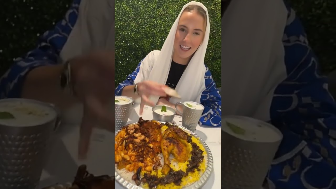 بلال الشمري مع زوجته يتغدوا برا😍