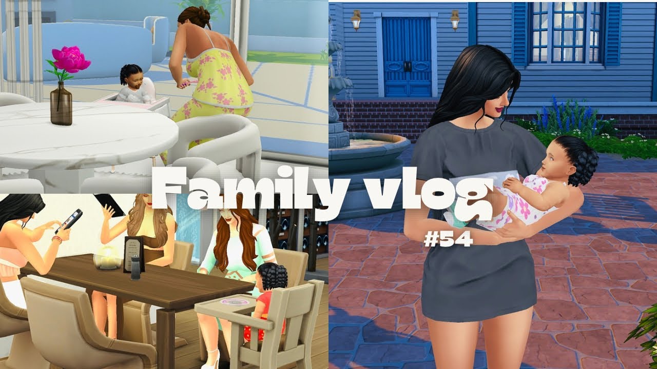 Sims 4 Vlog | Family vlog 2❤️❤️