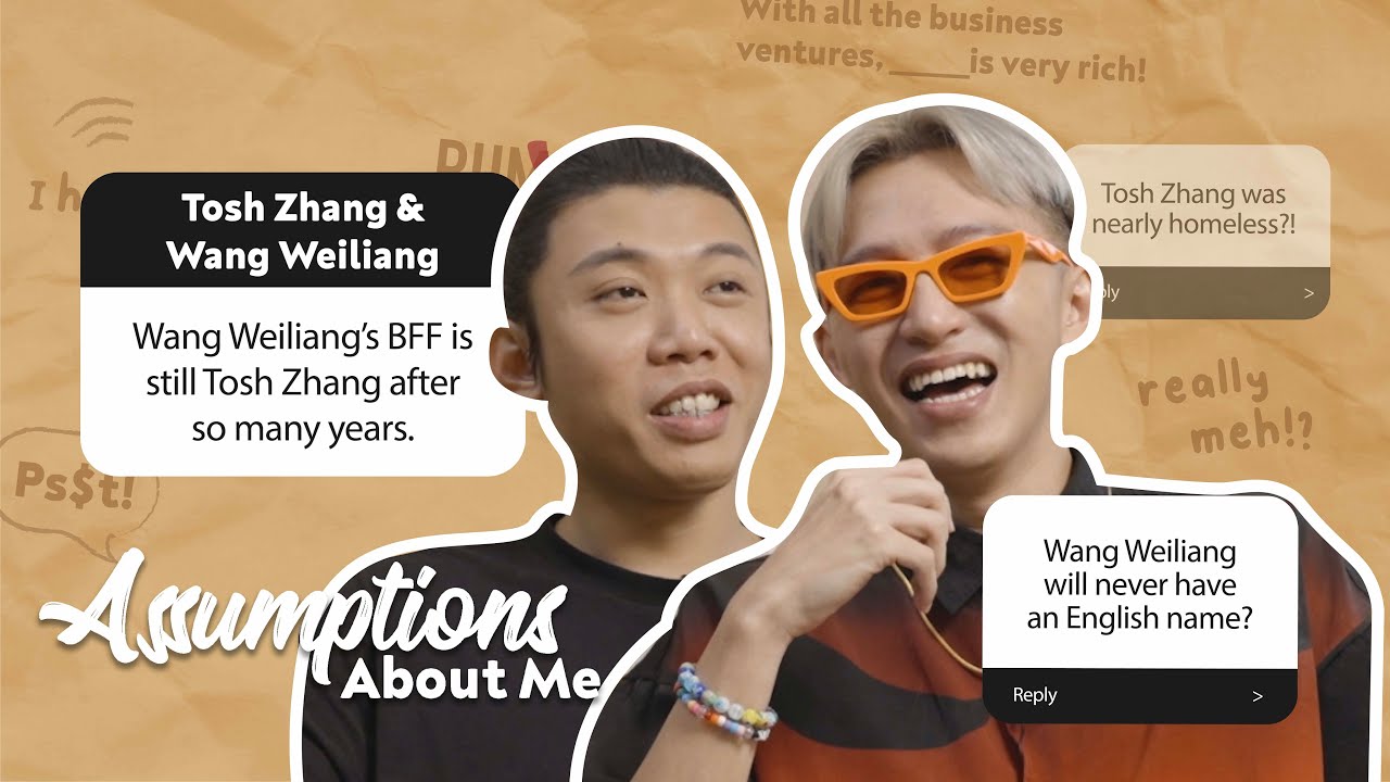 BFF Tosh & Weiliang on Girlfriends, NS and Weiliang's English Name! | Assumptions About Me