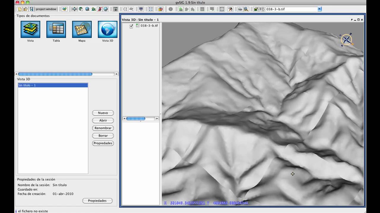 gvSIG Elevation layer VideoTutorial
