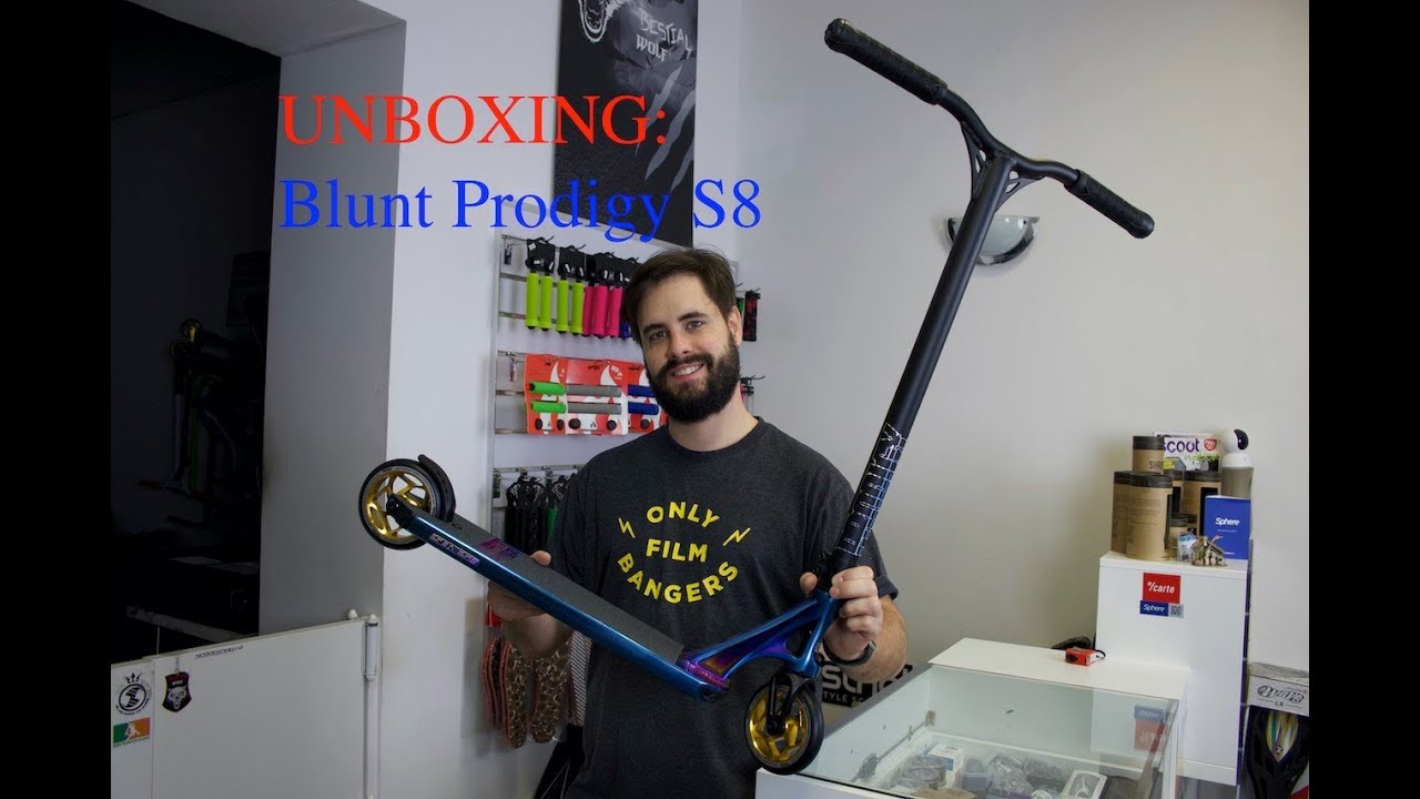 Scootshop.cz Unboxing: Blunt Prodigy S8 freestyle koloběžka