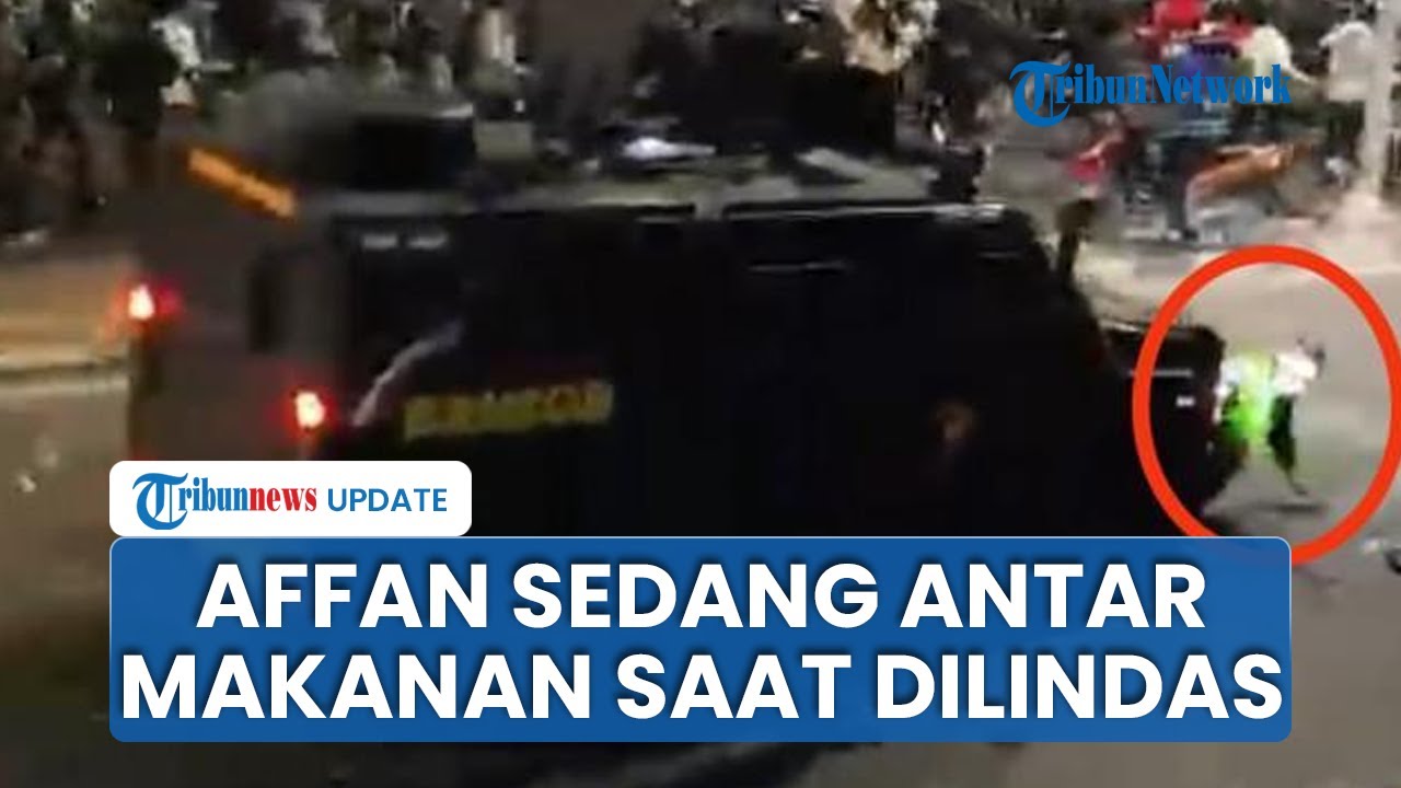 Kronologi Driver Ojol tewas Dilindas Rantis Brimob, Korban Tak Ikut Demo tapi Sedang Antar Makanan